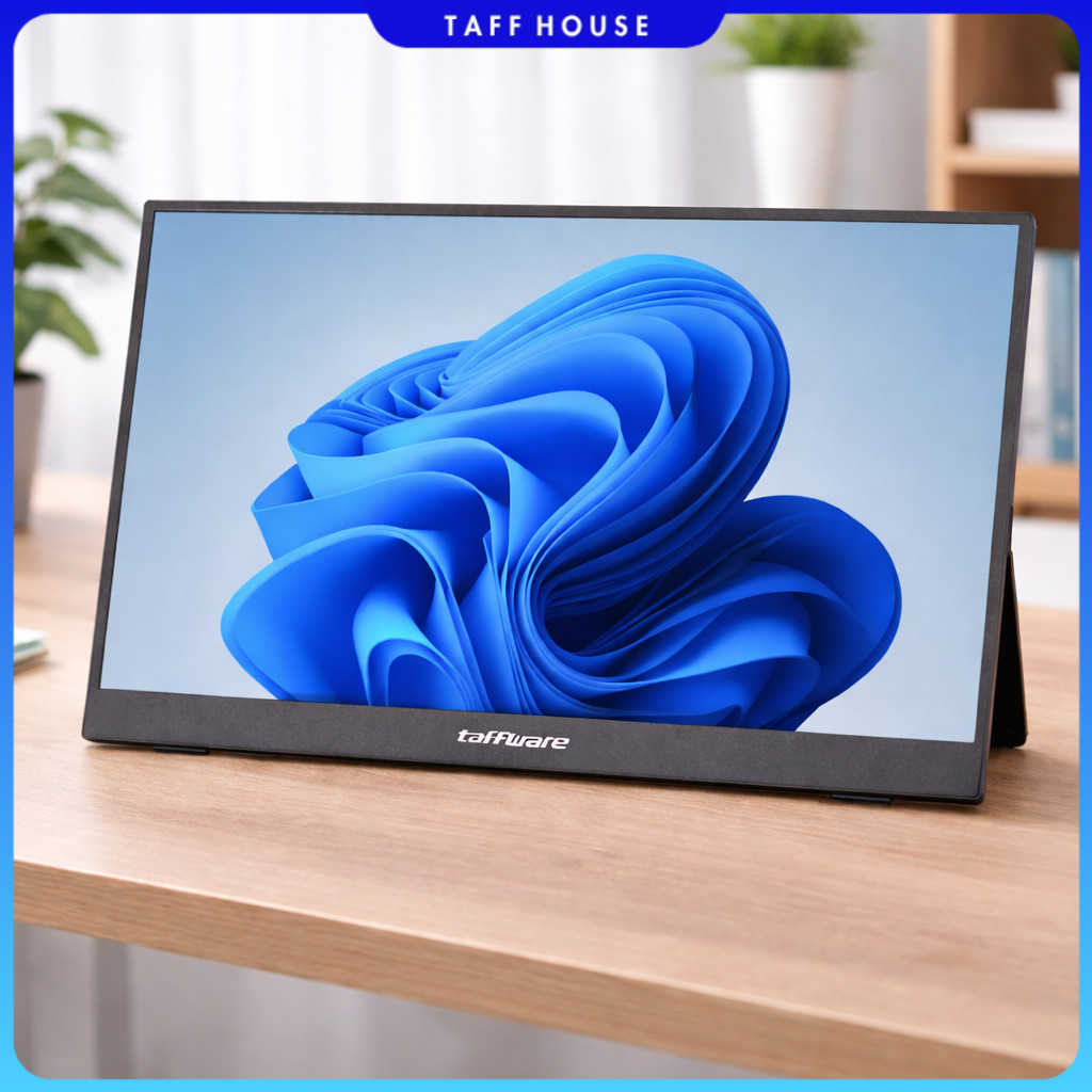 Jual Taffware Portable Monitor Touchscreen 15.6 Inch IPS HD 1080P 60Hz ...