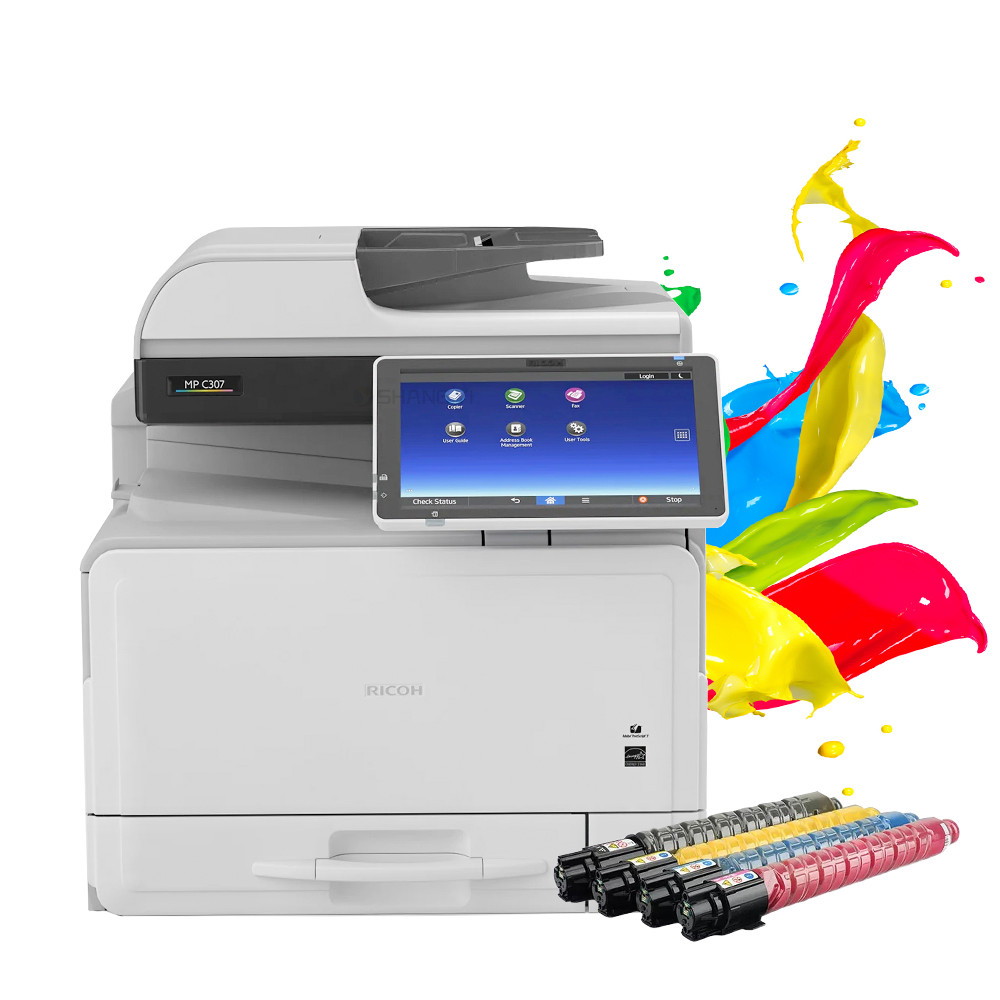 Jual Refurbished for Ricoh MPC307 Wireless Allinone Machine C306 C407 ...