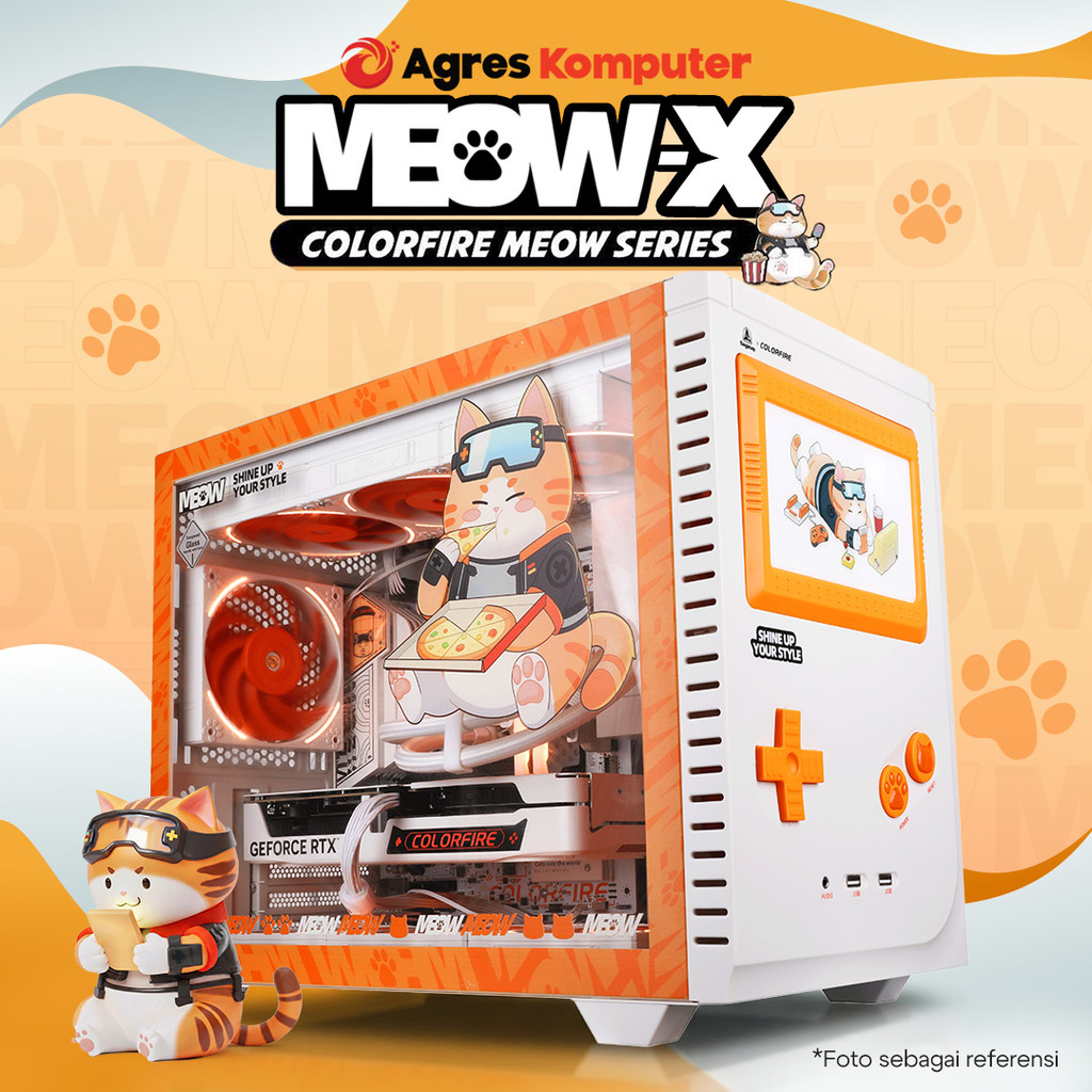Jual COLORFIRE MEOW X PC INTEL I5 13400F RTX 5060 8GB / 16GB 512GB ...