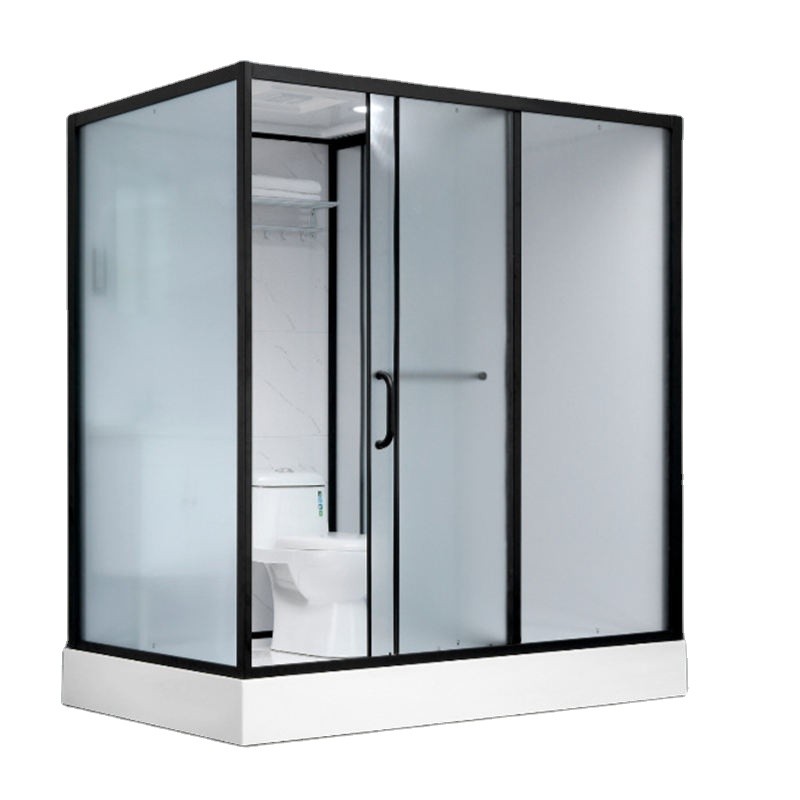 Cymn Luxury Portable Prefab Steel Bathroom Pods Modular ChineseStyle Shower Room with Toilet for Park Toilets and Showers