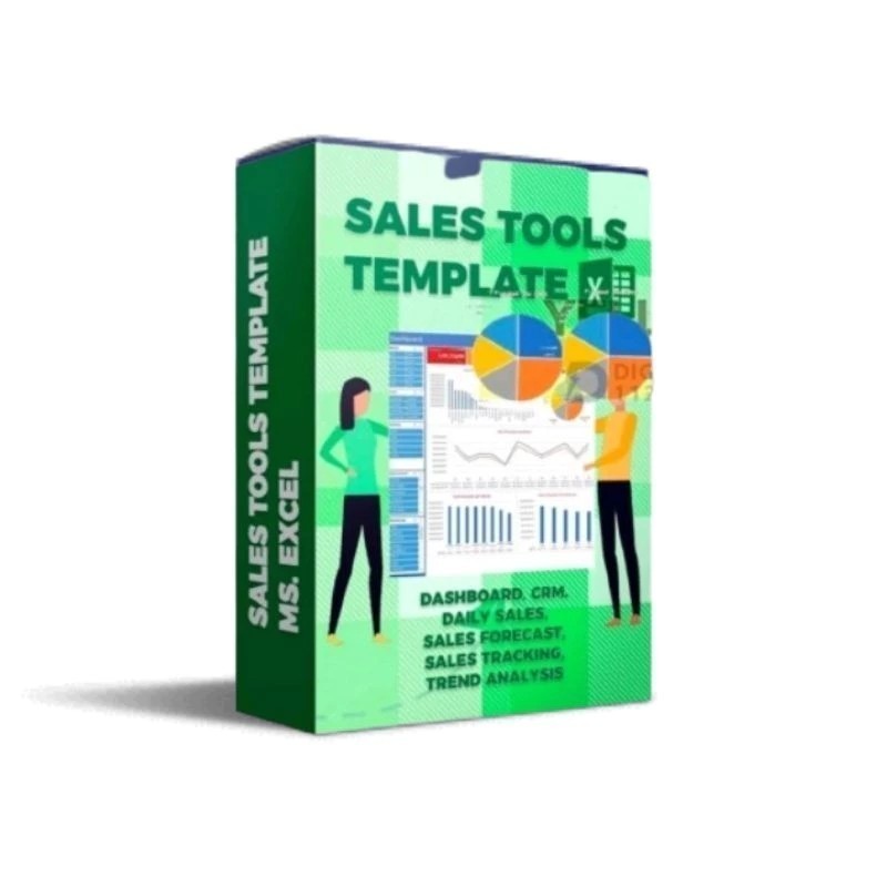 Sales Tool Kit Excel Lengkap – CRM, Tracking, Forecast & Invoice dalam 1 Paket!