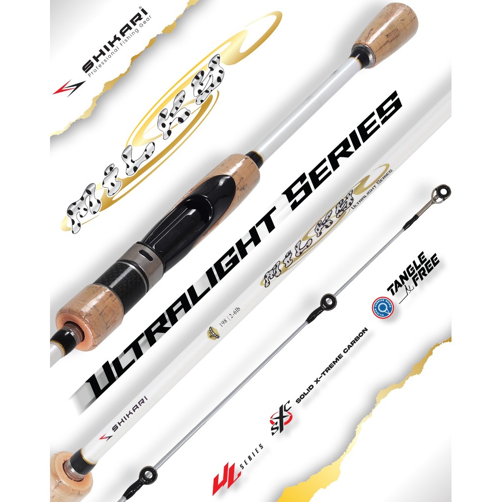 Shikari - Joran Milky Ultralight Series Carbon Solid - Joran Pancing