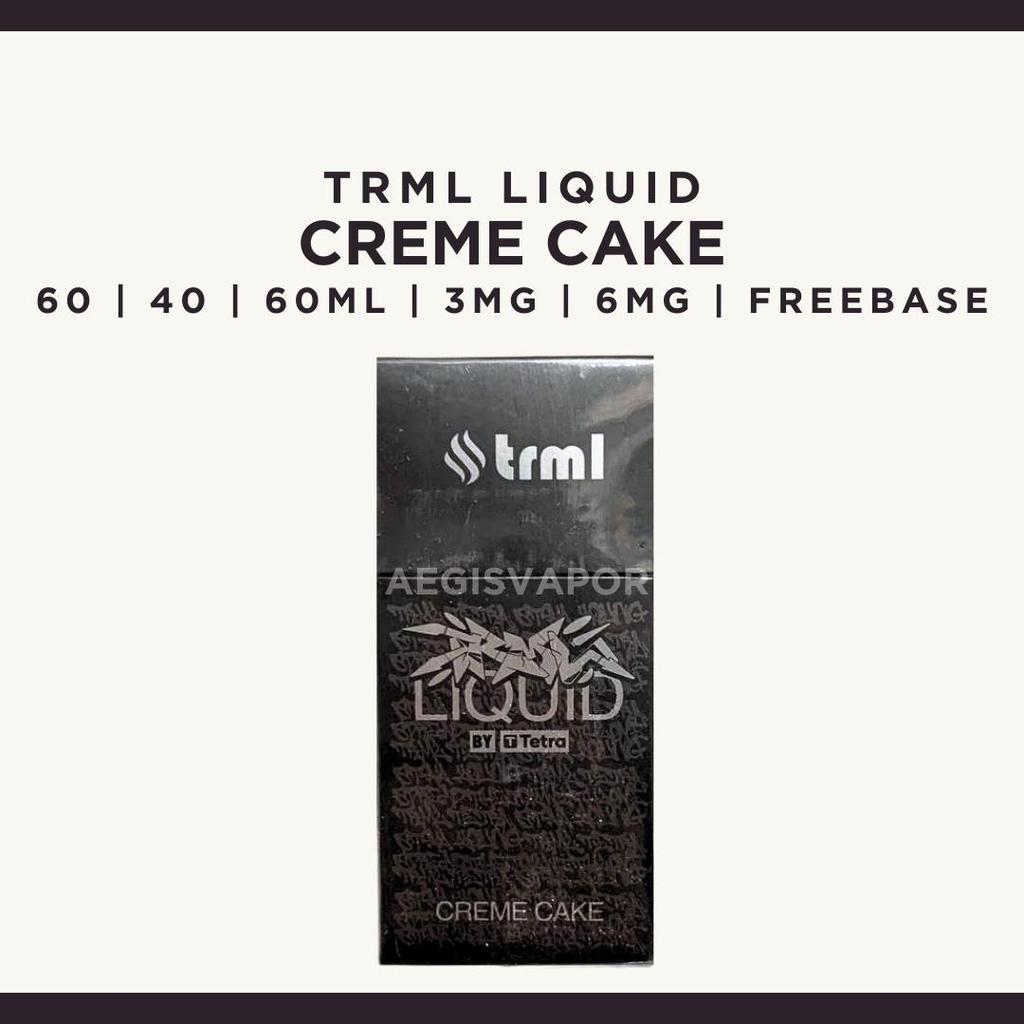 Jual TRML Liquid Creme Cake 60ml Freebase | Shopee Indonesia