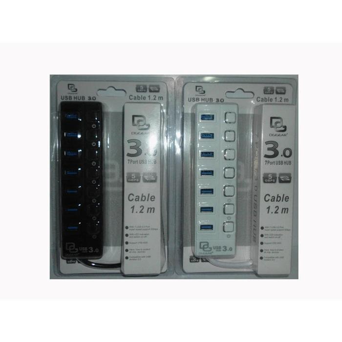 Jual DIGIGEAR USB HUB 3.0 7 PORT | Shopee Indonesia