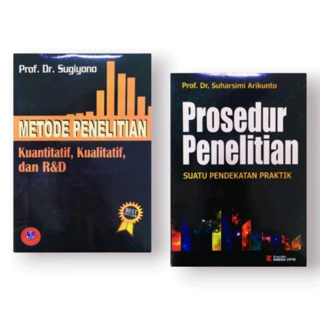 Jual PAKET 2 BUKU METODE PENELITIAN KUANTITATIF KUALITATIF dan R&D ...