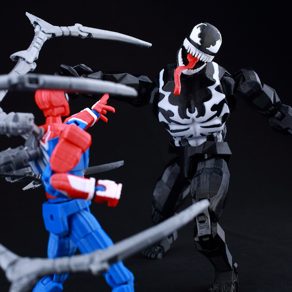 Jual 9L3D Printed Spider-Man Generation with Spider Web Lucky Dummy 13 ...