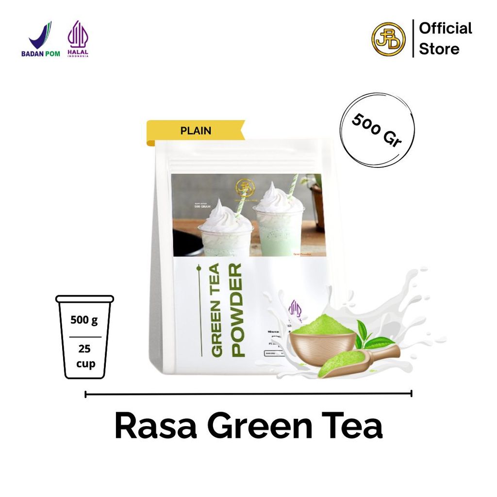 Jual Bubuk Minuman Rasa MATCHA GREEN TEA Powder MATCHA 500 Gram JBD ...
