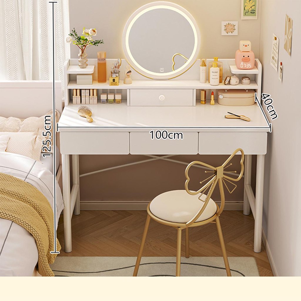 Jual Homedoki Meja Rias/Meja Rias Aesthetic/Meja Rias Minimalis/Meja ...