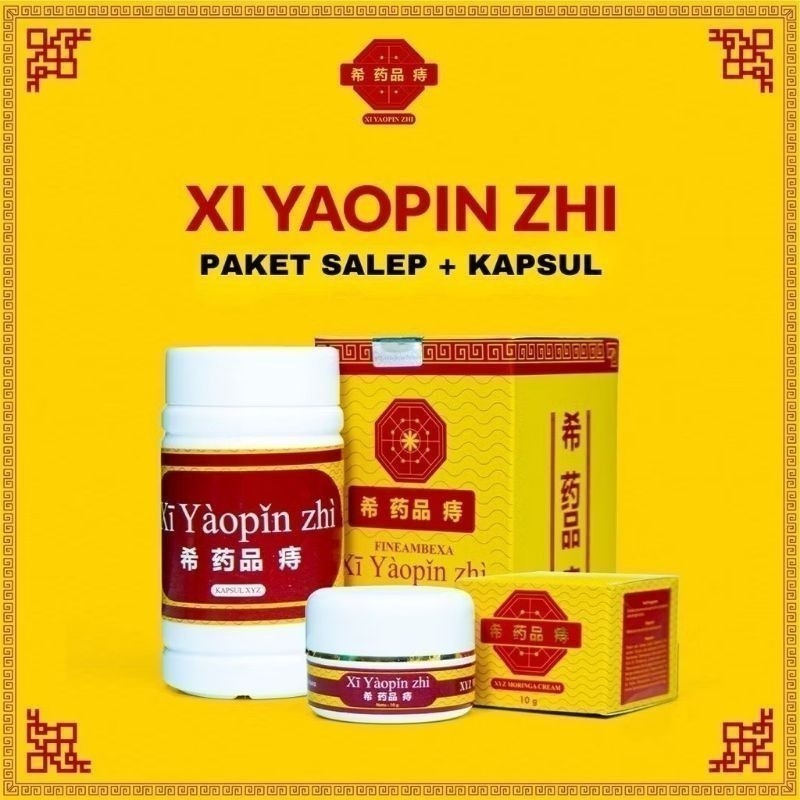 TERLARIS PAKET XI YAOPIN ZHI - Krim Cream Saleb Wasir dan Salep Ambeyen Obat Ambeien Stadium 1 2 3 4 . Terlaris By Halamang