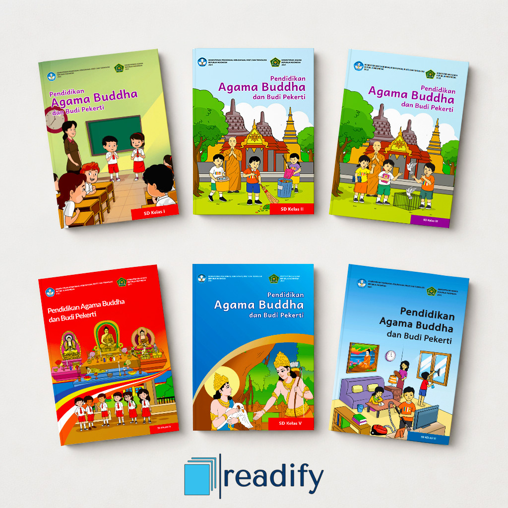 Jual Pendidikan Agama Budha dan Budi Pekerti Kelas 1 2 3 4 5 6 SD ...