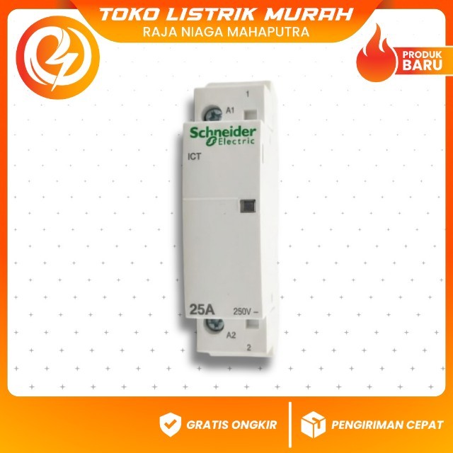 Jual Contactor 1P 25A Schneider – Saklar Listrik Industri & Rumah ...