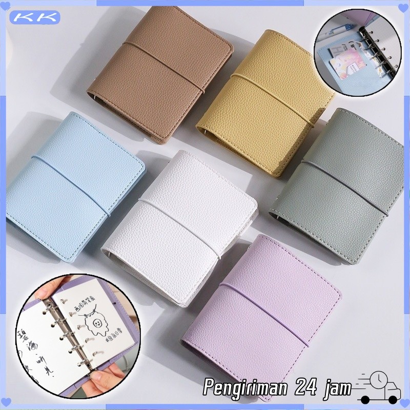 Jual (Ready) M5 Notebook Loose Leaf Kulit Asli / Buku Catatan Portable ...
