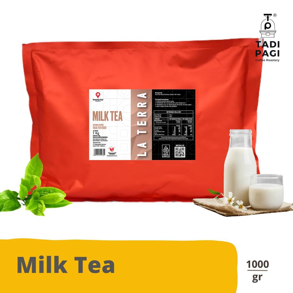 Jual Powder Milk Tea La Terra 1 kg | Shopee Indonesia