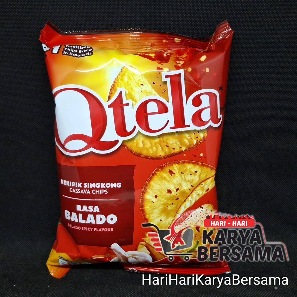 Jual SNACK QTELA SINGKONG RASA BALADO 60GR | Shopee Indonesia