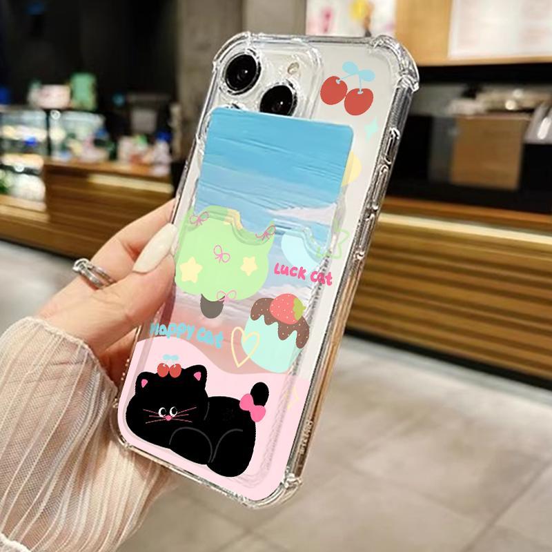 XINYEXIN Clear Cover per Xiaomi Poco X7 Pro 5G Motivo Carino Gatto Custodia Trasparente Antiurto Morbido TPU Bumper Case - Kitten