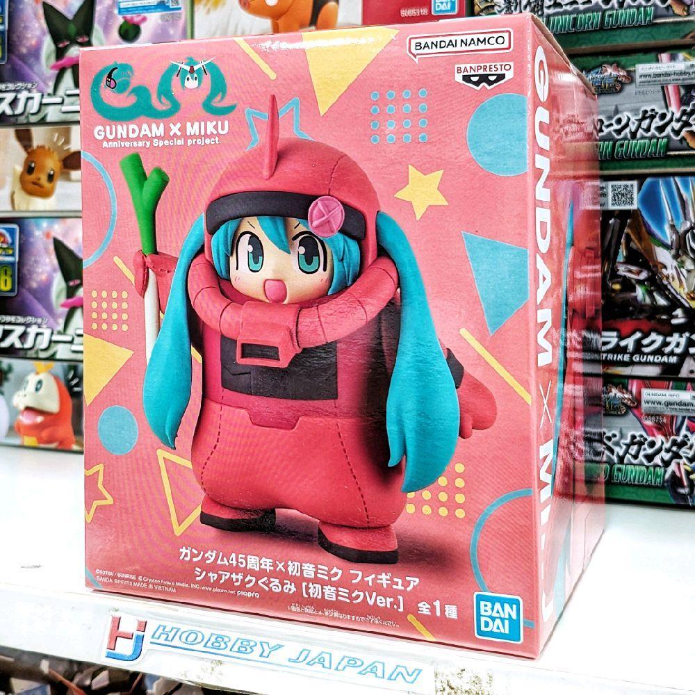Jual Gundam 45th X Hatsune Miku Figure - Char Zaku Miku | Shopee Indonesia
