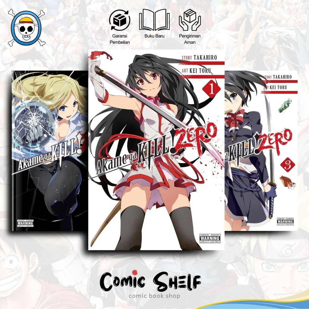 Jual manga Akame Ga Kill Zero (10 book series) | Shopee Indonesia