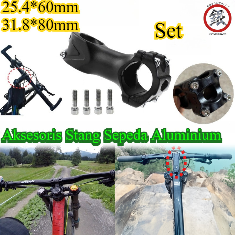 Jual Set Aksesoris Stang Sepeda Aluminium/Komponen Peningkatan Sepeda ...