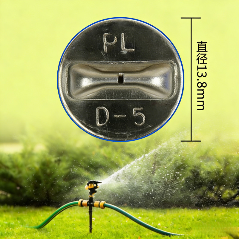 Nozzle Semprotan Stainless Steel D5 Flat Fan Anti Karat Tahan Lama Kabut Halus Untuk Alat Semprot Pertanian    Perkebunan Pupuk Pestisida Cair Ready COD