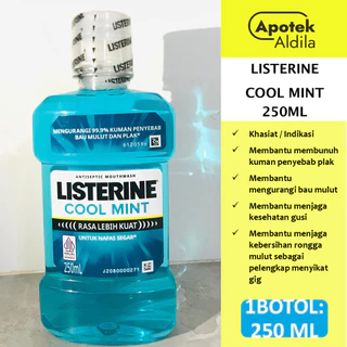 LISTERINE COOL MINT 250 ML UNTUK OBAT KUMUR ANTISEPTIK