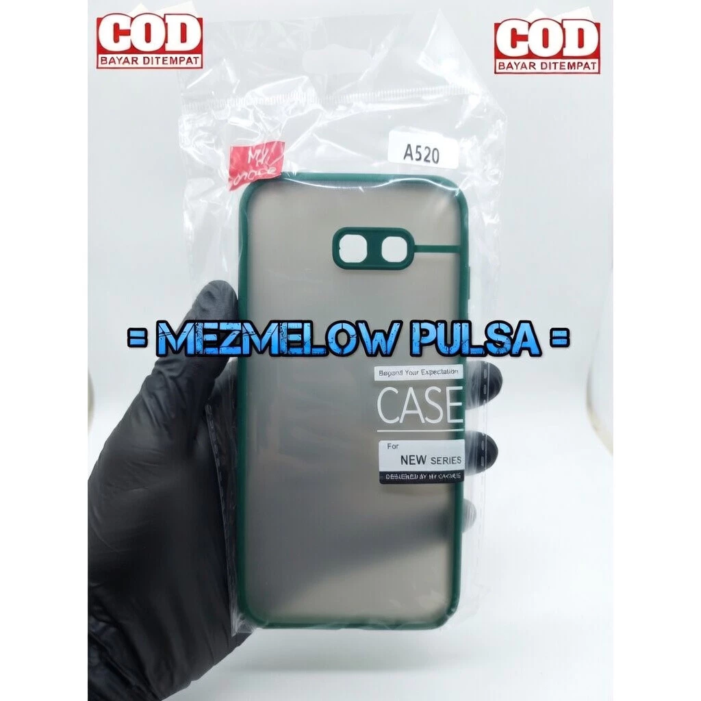 Case Hardcase Transparant Pelindung Kamera Caseng SAMSUNG A5 2017 A520
