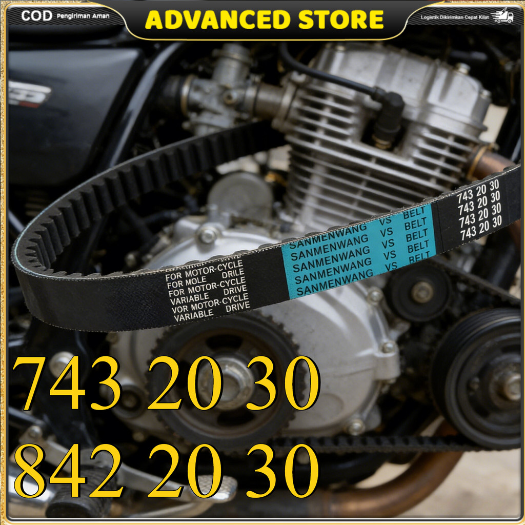 Courroie TNT Racing GY6 125cc Modèle Long 835 X 20 X 30 Mm