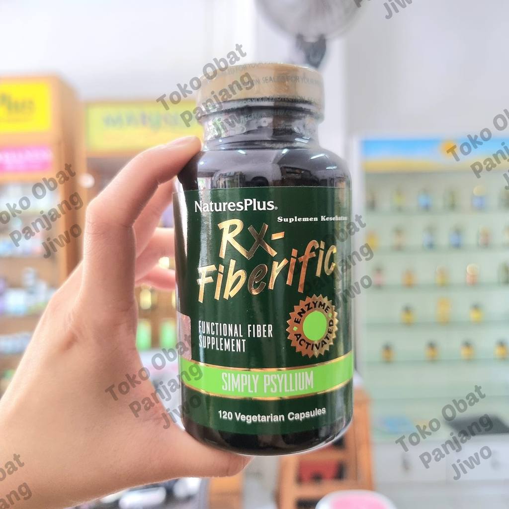 Jual Natures Plus RX Fiberific 120 Kapsul - Kaya Serat untuk Pencernaan ...