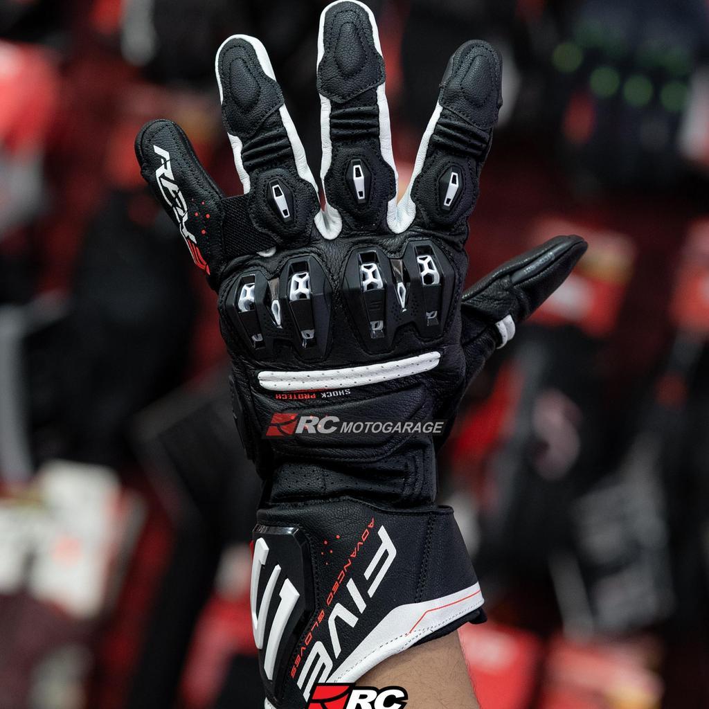 Jual Sarung Tangan Motor - Five RFX3 Evo Black White Gloves | Shopee ...