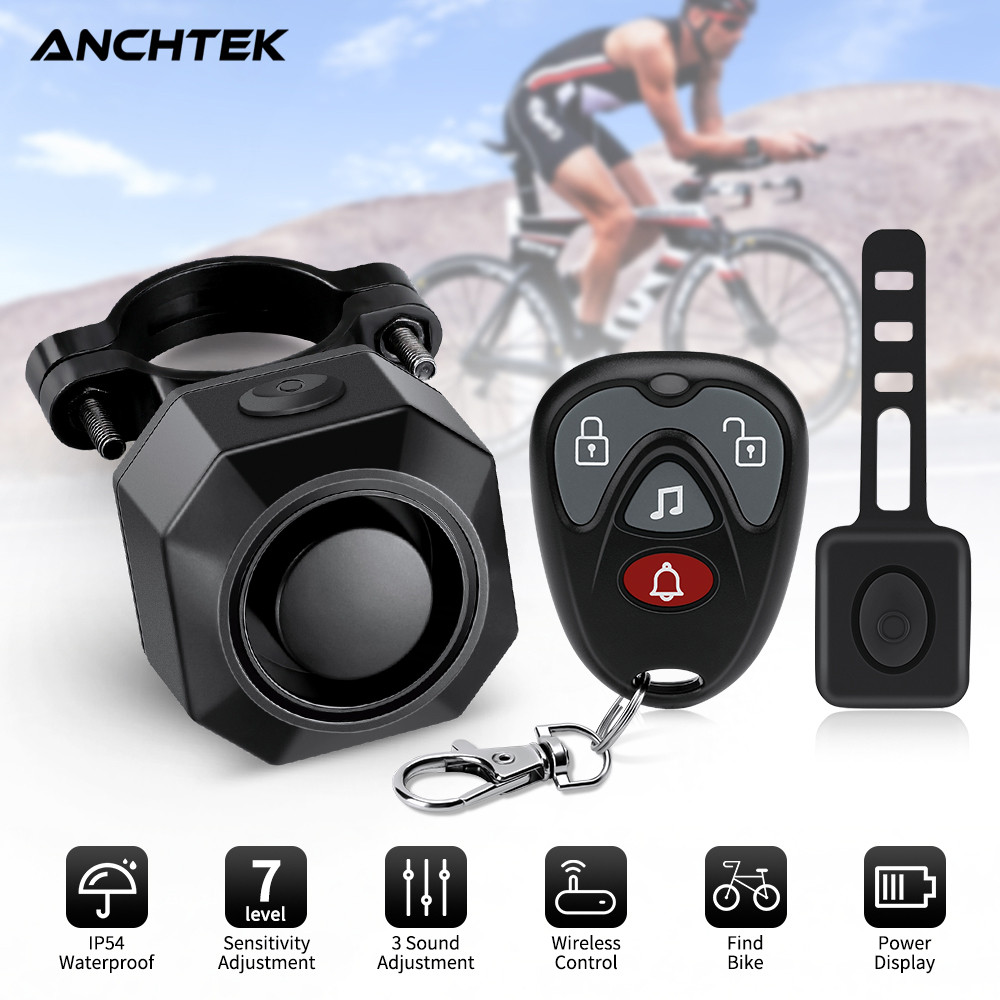 Jual Antek Motorcycle Anti theft Alarm Wireless Remote Control 110dB ...