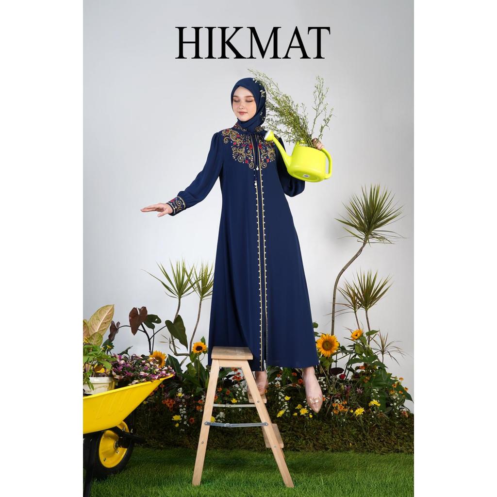Jual Hikmat fashion original A4587 Abaya Hikmat Terbaru 2025 Ori ...