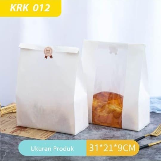 Jual Packaging Kertas Roti KRK012/ Kemasan Kertas Roti/ Roti Tawar ...