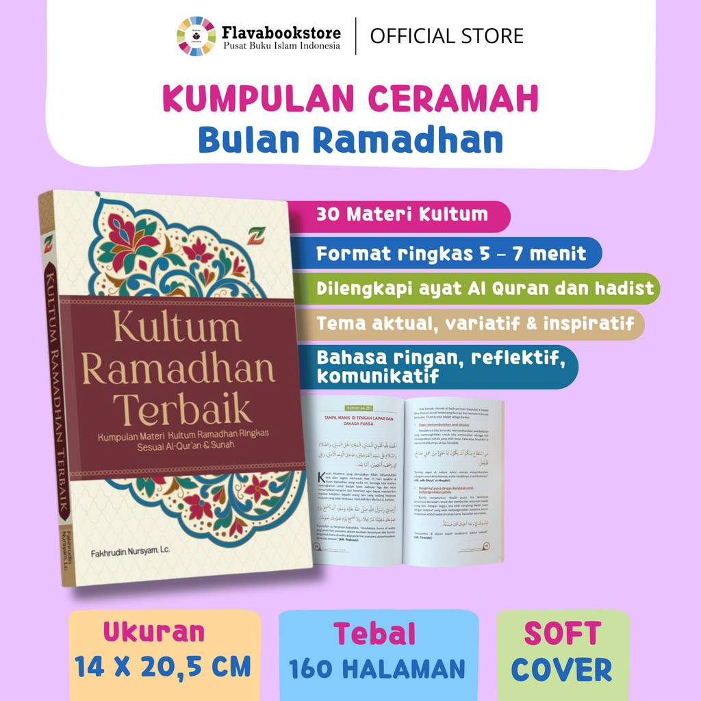 Ziyadbooks - Kultum Ramadhan Terbaik - Kumpulan Kultum Bulan Ramadan Praktis dan Lengkap disertai Mukaddimah