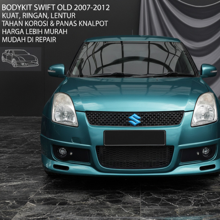 Jual bodikit body kit Swift 2007 2008 2009 2010 2011 2012 bodykit ...