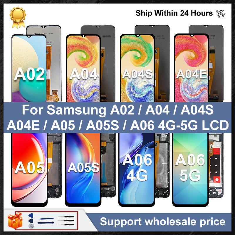 Jual OEM Display A06 For Samsung Galaxy A04 LCD A04s A04e Display Tou ...