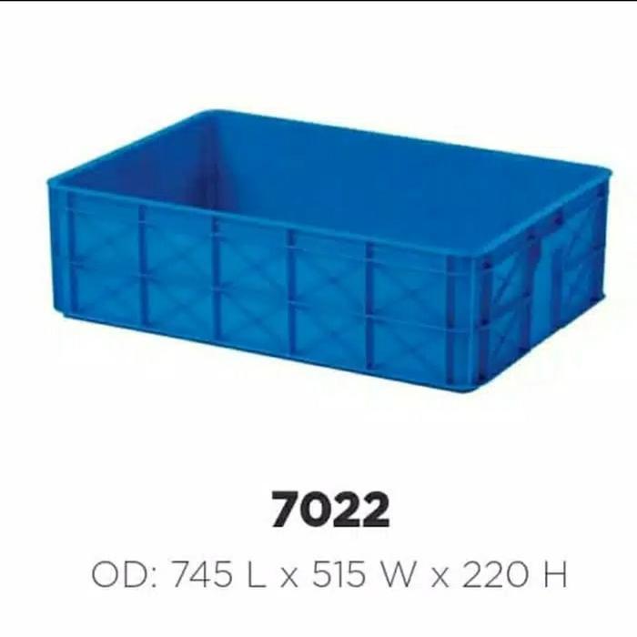 Jual Box Container Rabbit 7022 74x51x22 Keranjang Industri Bak Kolam ...