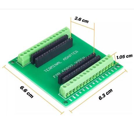 Jual Terminal Screw Shield Expansion Board ESP32 DOIT Devkit V1 30pin ...