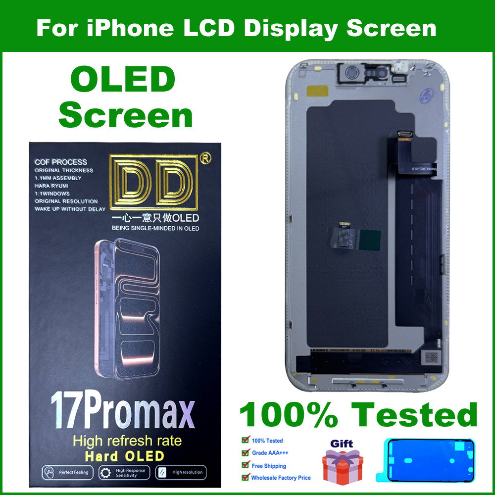 Jual Grade AAA+++ DD OLED Screen For iPhone 17 Pro Max LCD splay Tou ...