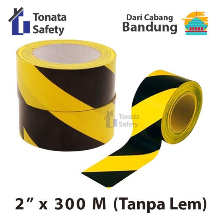 Jual Police Line Kuning Hitam / Garis Polisi 2 Inchi x 300 Meter ...