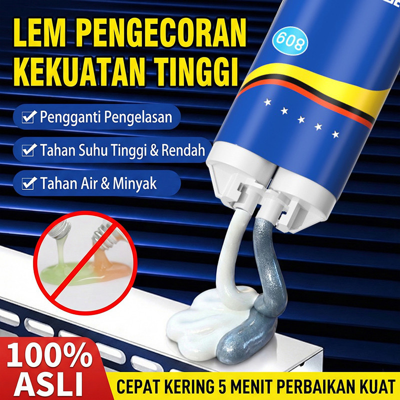 Jual Lem Besi AB Tahan Panas 200C Industrial Metal Repair Glue Knalpot ...