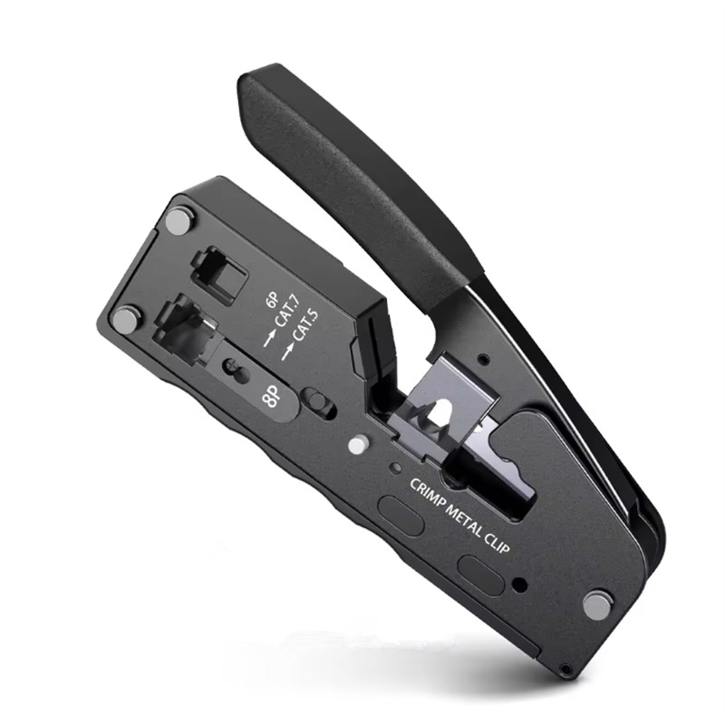 Jual AOKIN rj45 Crimper CAT7 Crimping Tool for Pass Through RJ11 RJ 45 ...