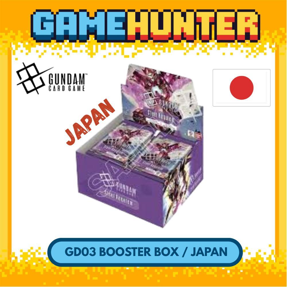 Jual Gundam Card Game TCG Gundam STEEL REQUIEM GD03 Booster Box / GD-03 ...
