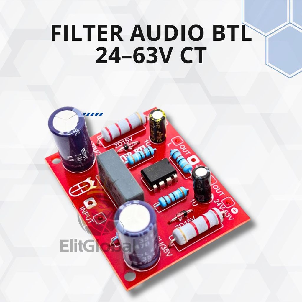 Jual Modul Filter BTL Untuk Berbagai Tipe Power Amplifier BTL Sistem ...