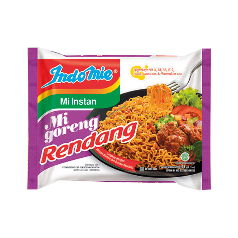 Jual INDOMIE GORENG RENDANG 91GR | Shopee Indonesia