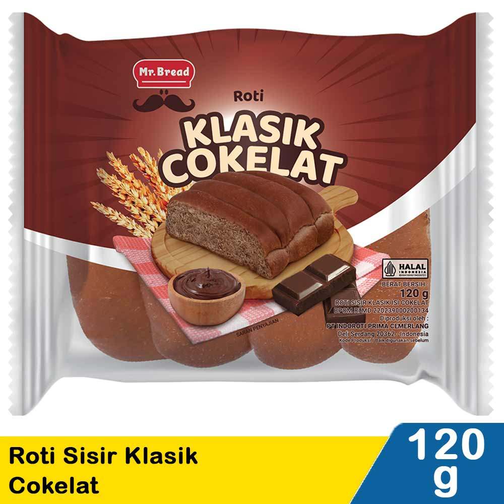 Jual MR.BREAD ROTI SISIR KLASIK COKELAT | Shopee Indonesia