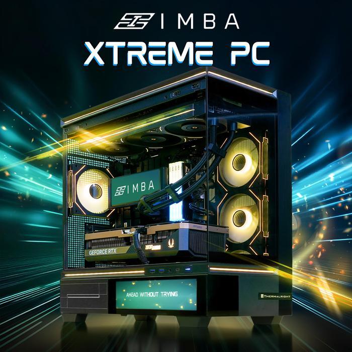 IMBA EXTREME PC RYZEN 7 5700X3D RX 9060 XT 16G/ 32GB 1TB WIFI+BT RAKITAN GAMING PC