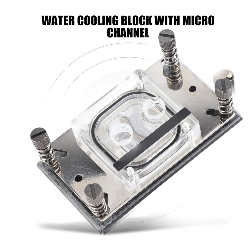 Jual Computer CPU Water Cooling Block Waterblock Copper Base with ...
