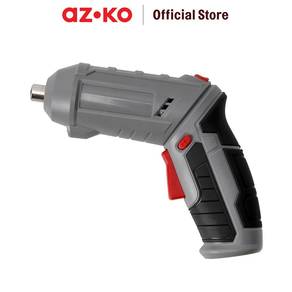 Jual AZKO Maxbuilt Obeng Cordless 3.6V Set 26 Pcs - Abu-abu Screwdriver ...