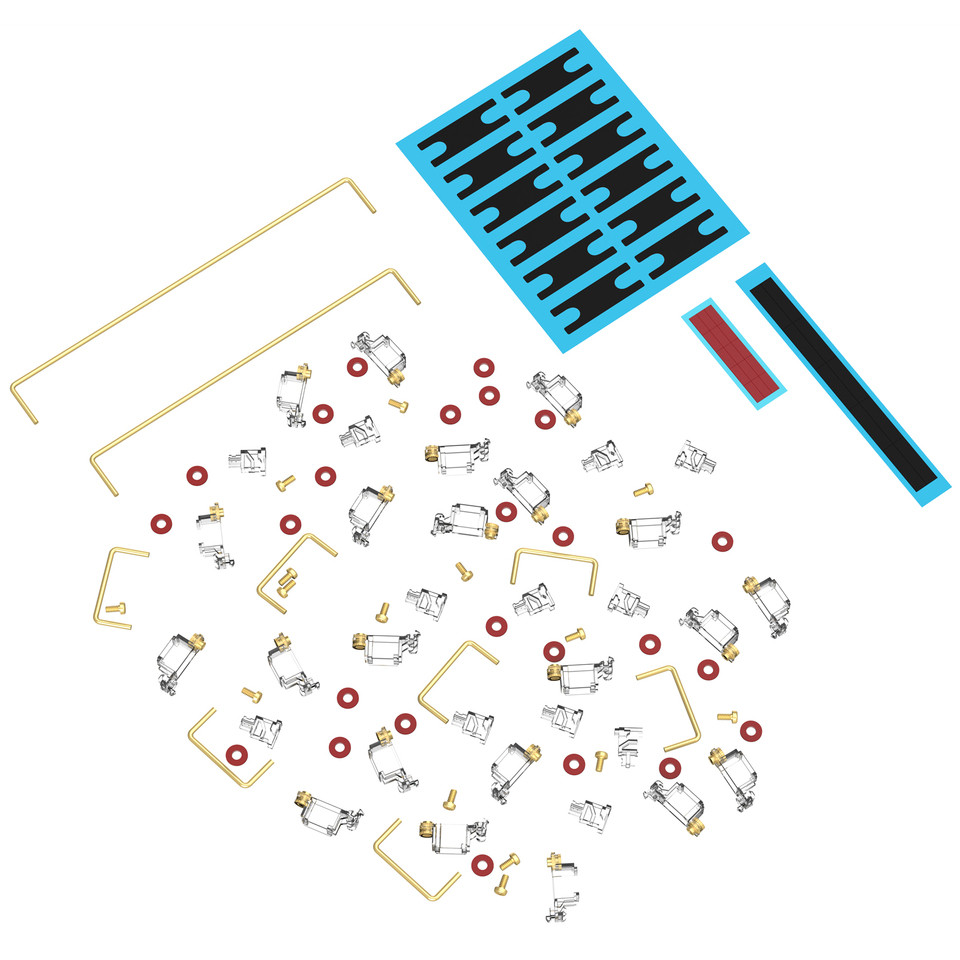 Jual DUROCK Stabilizer V2 Screw-in Stabilizers PCB Mount Keycap ...