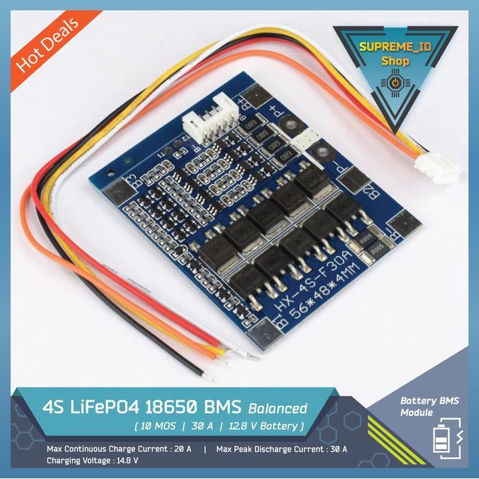 Jual Zee-Comp 4S Lithium Iron Phosphate LiFePO4 BMS Balanced Charger ...