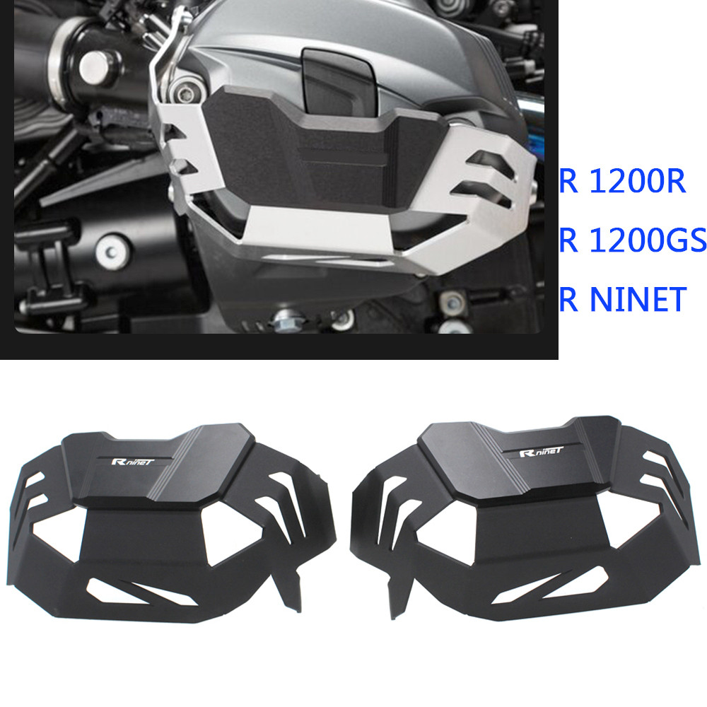 Jual Motorcycle Aluminum Cylinder Head Guards Engine Protector Cover ...